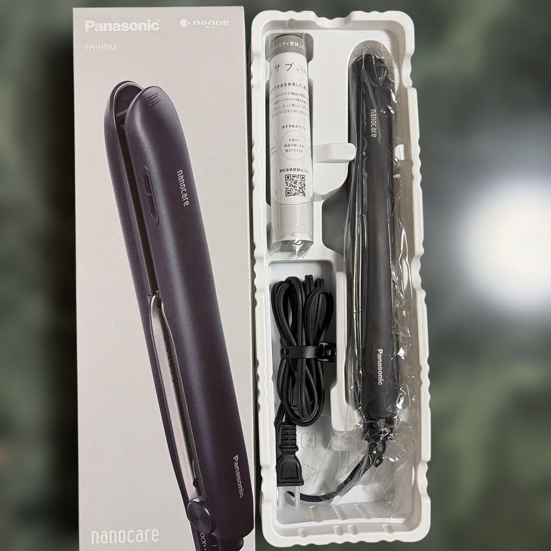 Panasonic ナノケア　ストレートヘアアイロン 購入したばかり