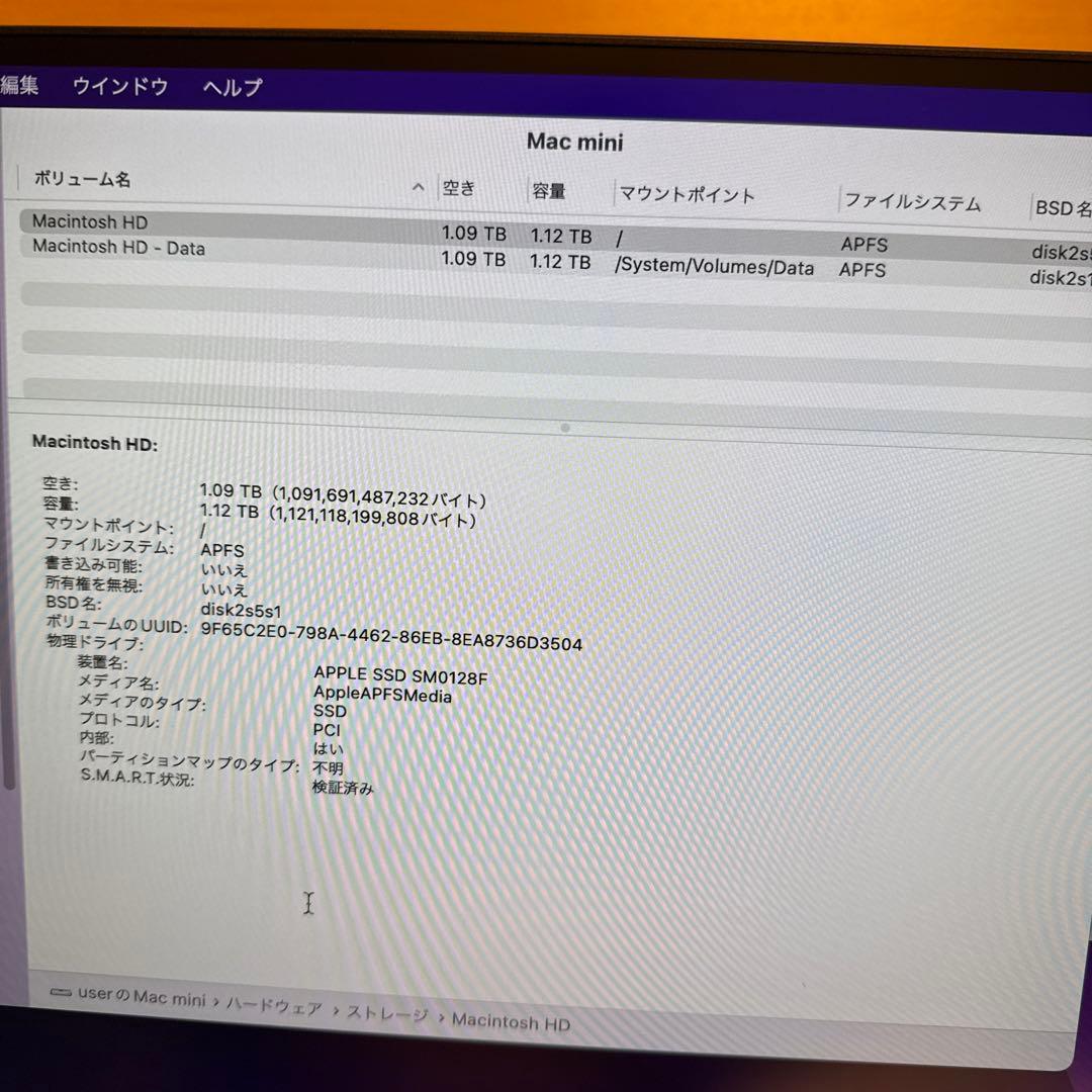 Macデスクトップ Mac Mini (Late 2014) 2.8GHz/8GB/1TB FD