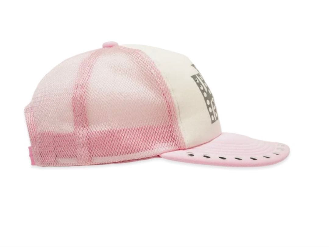 HYSTERIC GLAMOUR ピンクメッシュキャップ スタッズ付き