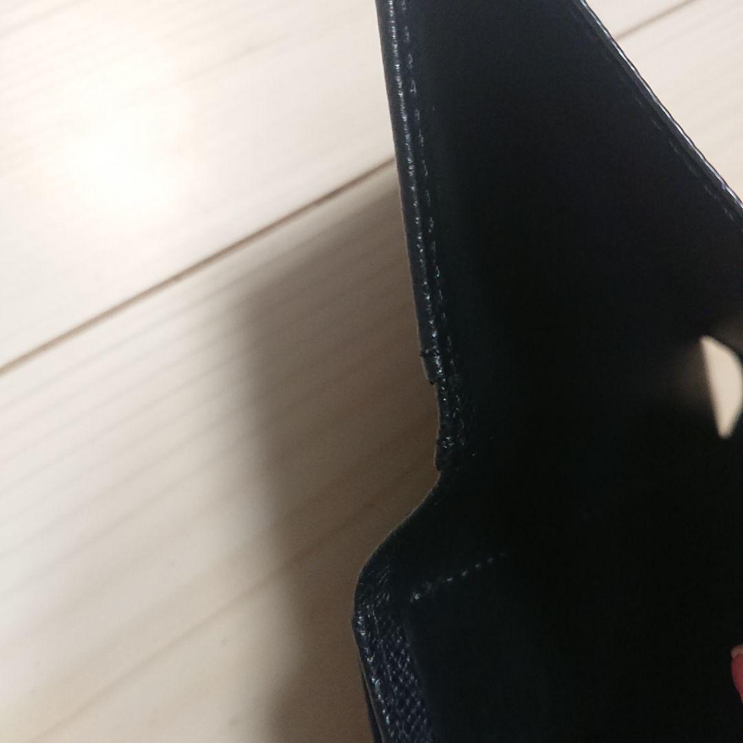 Louis Vuitton 二つ折り財布 黒 エピ ブラック がま口