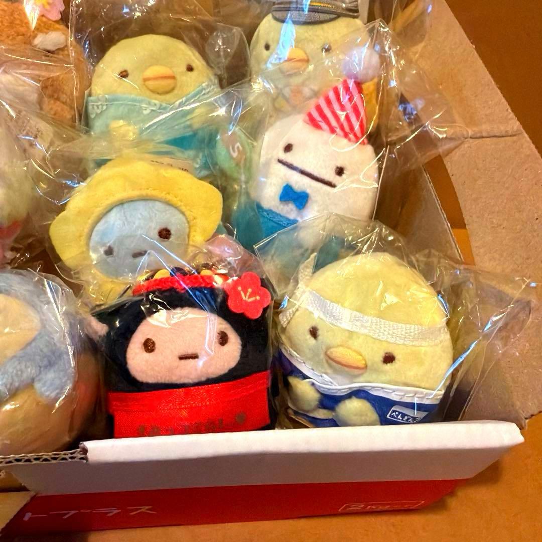 【限定品有り】＊すみっコぐらし　てのりぬいぐるみ　まとめ売り（計14点）
