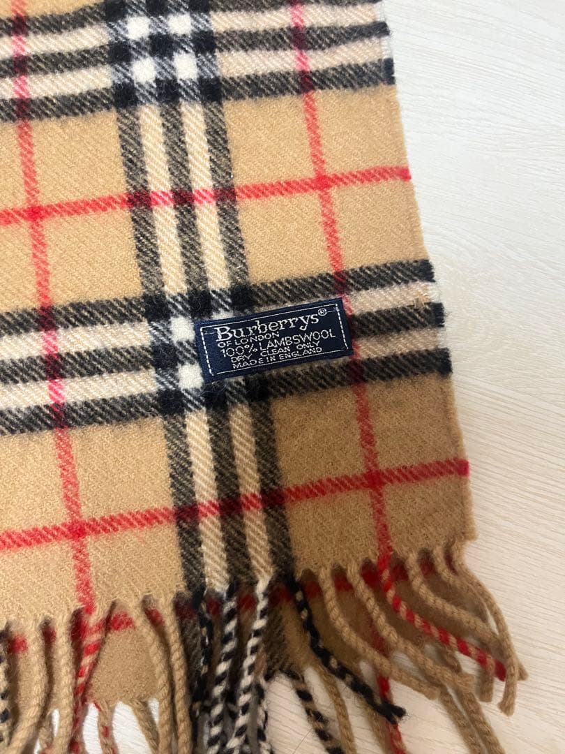 Burberry's タータンチェックマフラー
