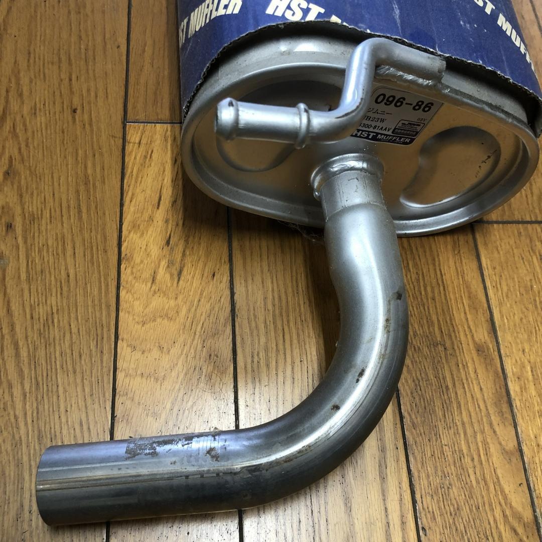 ジムニー JB23W AZオフロード JM23W 純正タイプ社外マフラー本体