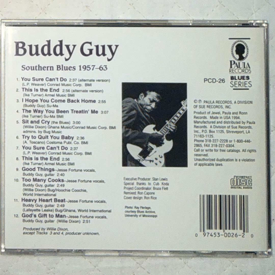 BUDDY GUY/バディ・ガイ/ SOUTHERN BLUES 1957-63