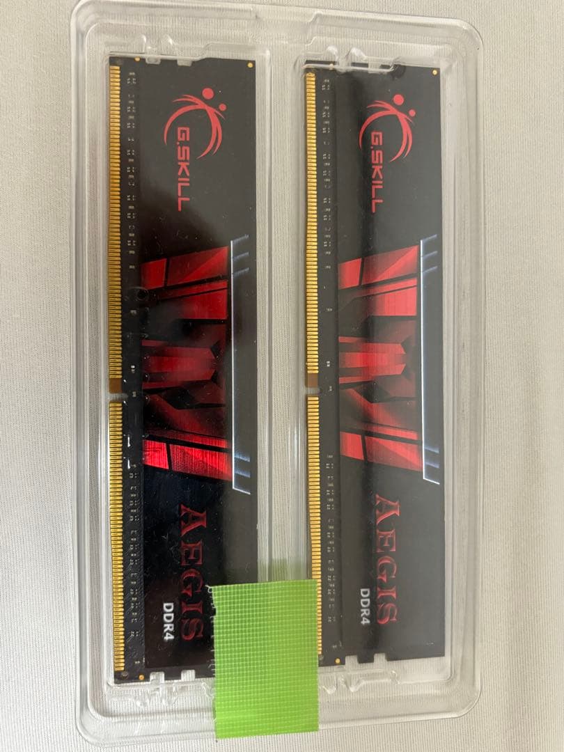 G.SKILL DDR4 3000MHz 8GB×2＝16GB