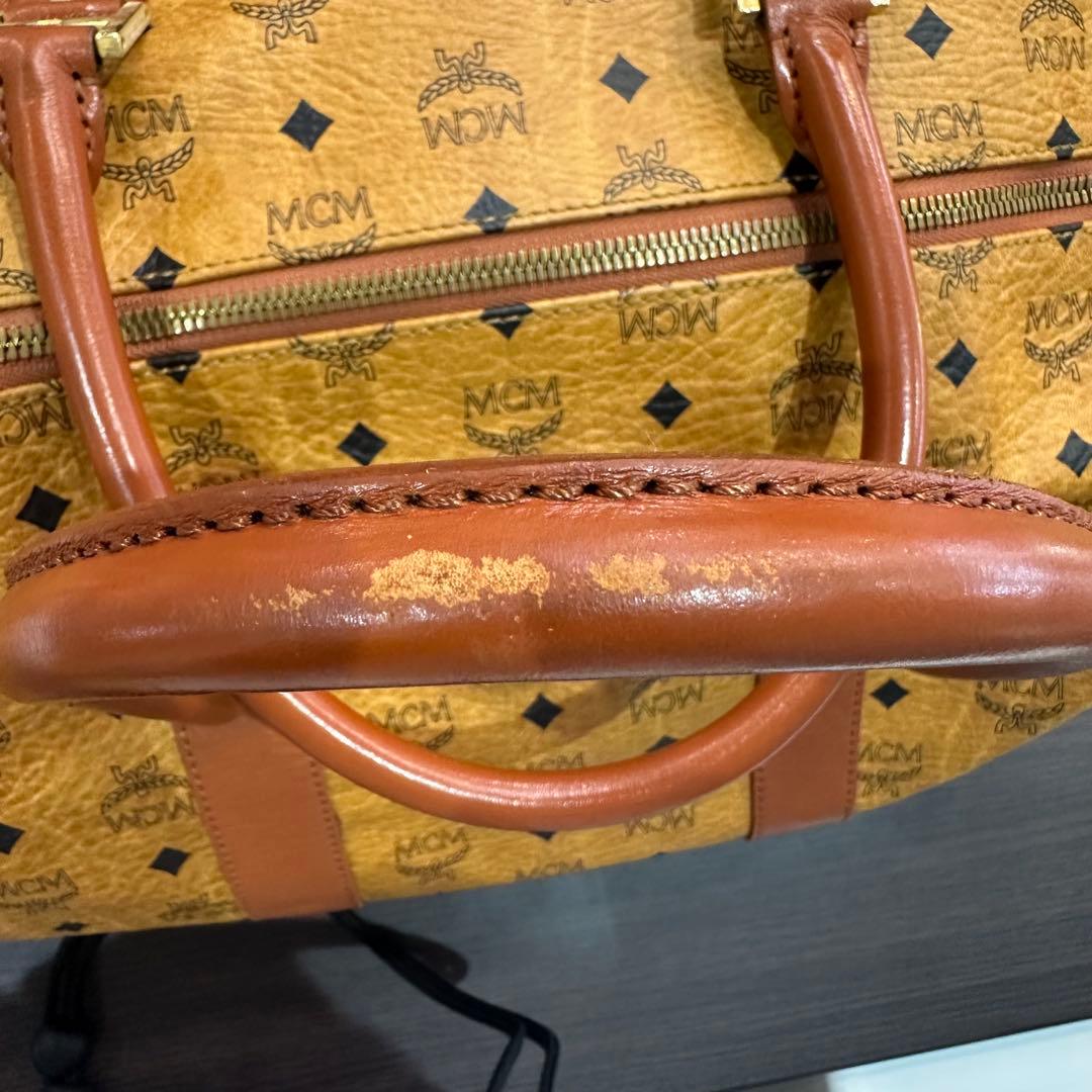 MCM エムシーエム ヴィセトス ボストンバッグ 幅50