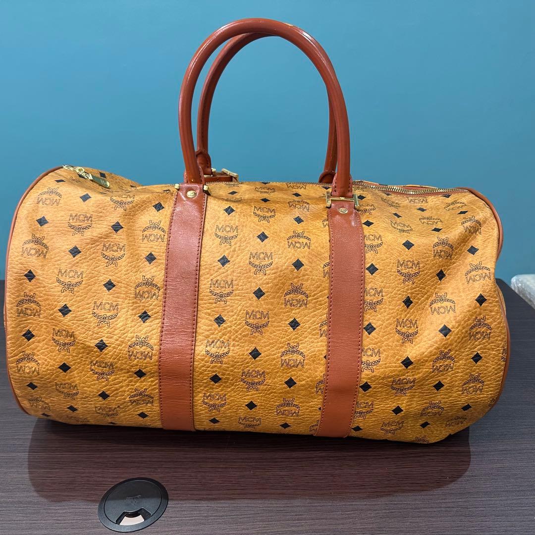MCM エムシーエム ヴィセトス ボストンバッグ 幅50