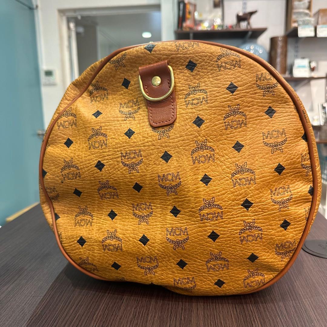 MCM エムシーエム ヴィセトス ボストンバッグ 幅50