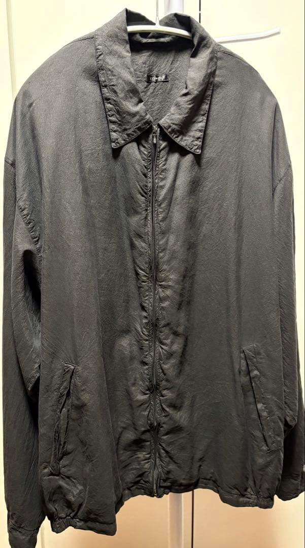 COMOLI 25SS シルク製品染ブルゾン　サイズ3