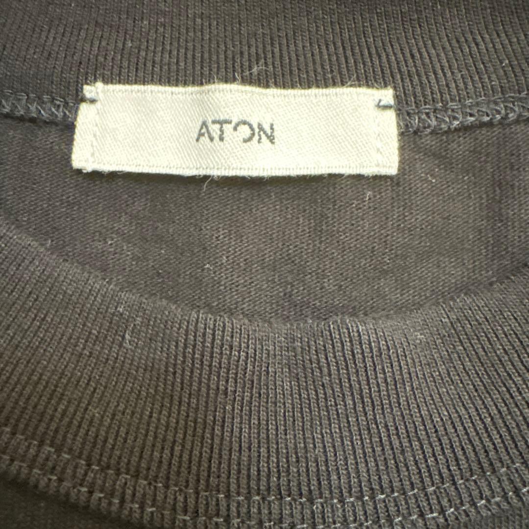 エイトン12/-AIR SPININNGOVERSIZED PULLOVER