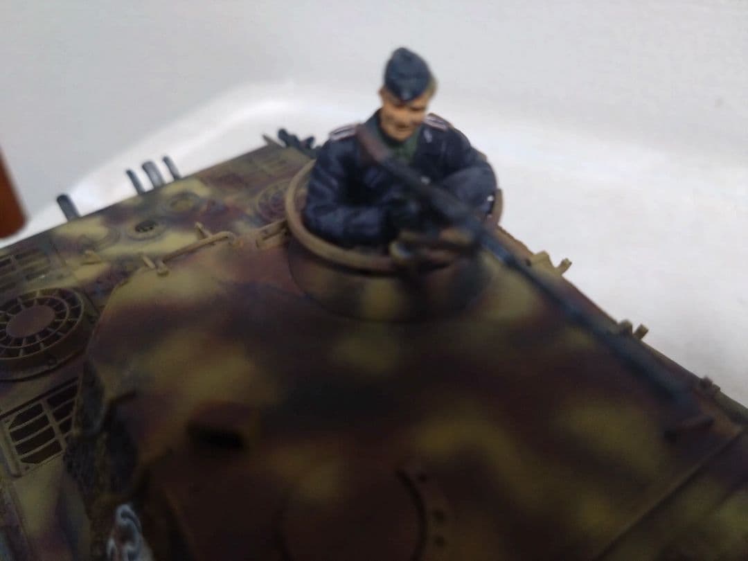 プラモデル戦車プラモデルタミヤ1/35パンサーＡ型中戦車完成品