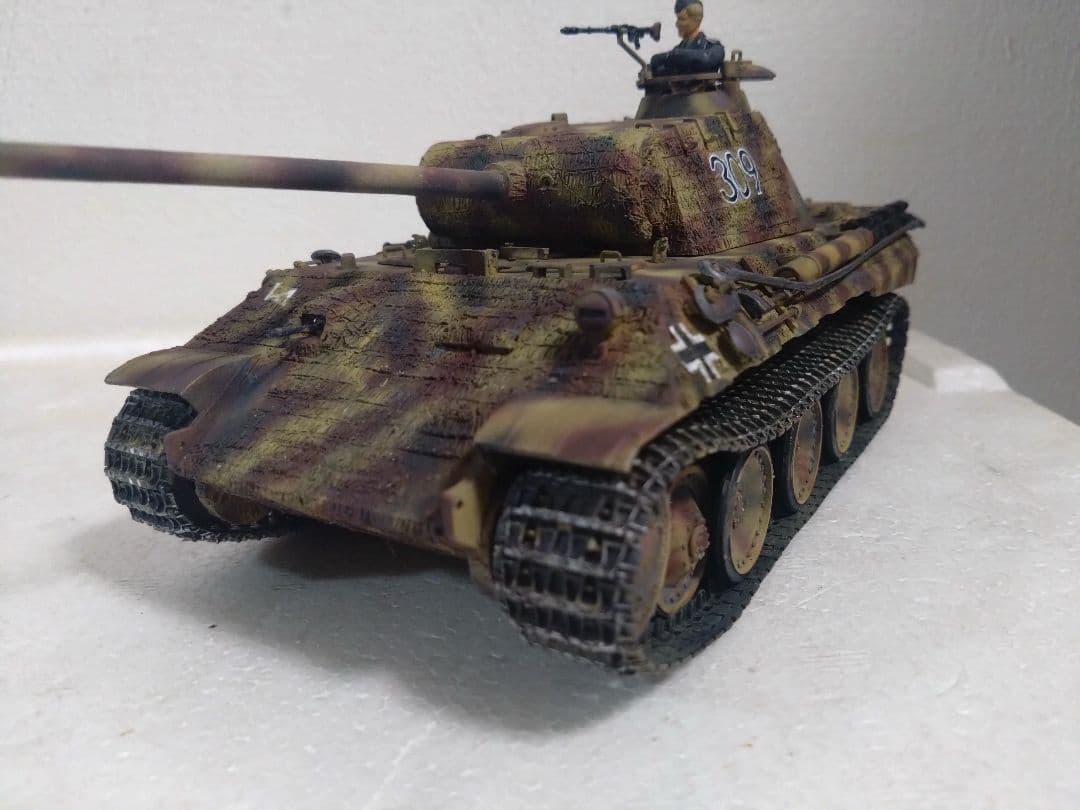 プラモデル戦車プラモデルタミヤ1/35パンサーＡ型中戦車完成品