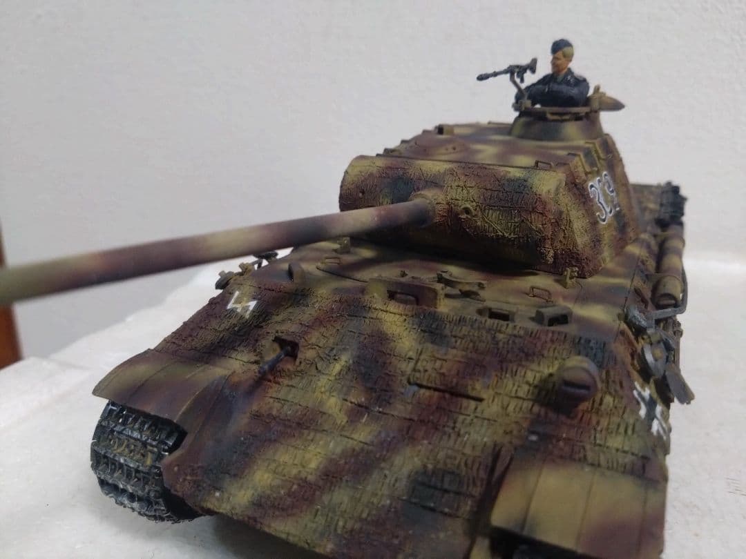 プラモデル戦車プラモデルタミヤ1/35パンサーＡ型中戦車完成品