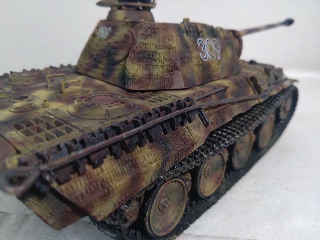 プラモデル戦車プラモデルタミヤ1/35パンサーＡ型中戦車完成品
