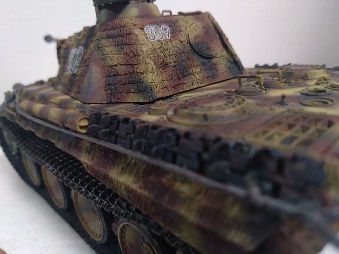 プラモデル戦車プラモデルタミヤ1/35パンサーＡ型中戦車完成品