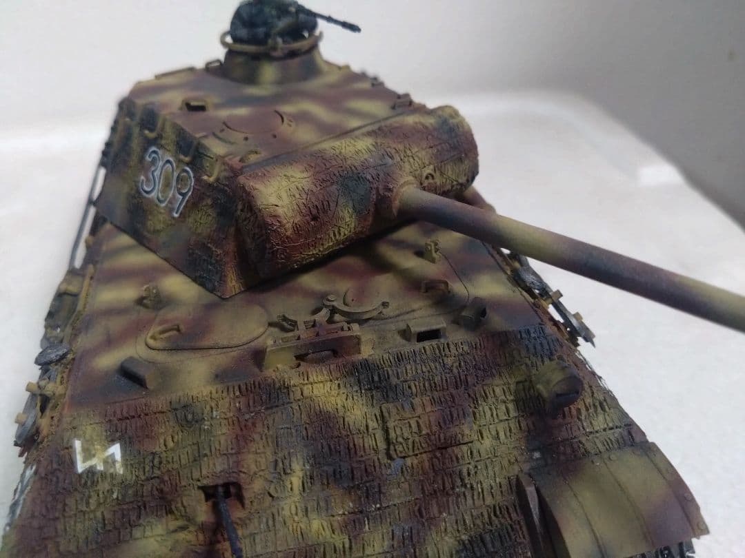 プラモデル戦車プラモデルタミヤ1/35パンサーＡ型中戦車完成品