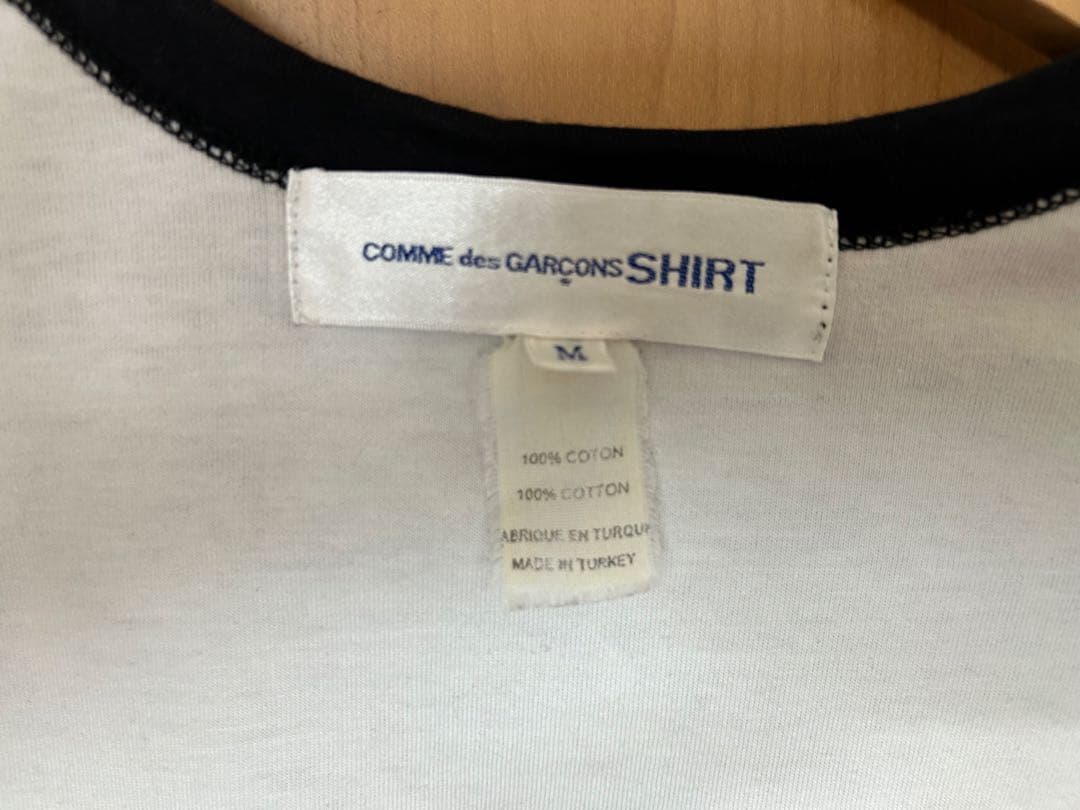 comme des garcons shirt Tシャツ 切り替え　ギャルソン