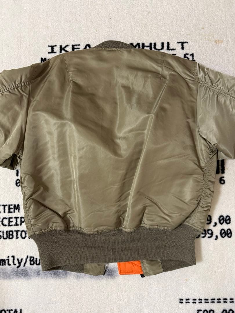ALPHA INDUSTRIES MA-1 ミリタリー ジャケット Kanye