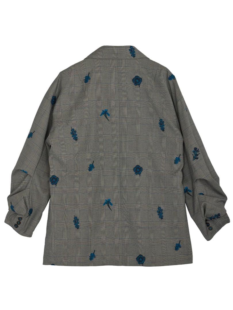 ジャケット・アウター Ameri CHECK FLOWER PAPA JACKET