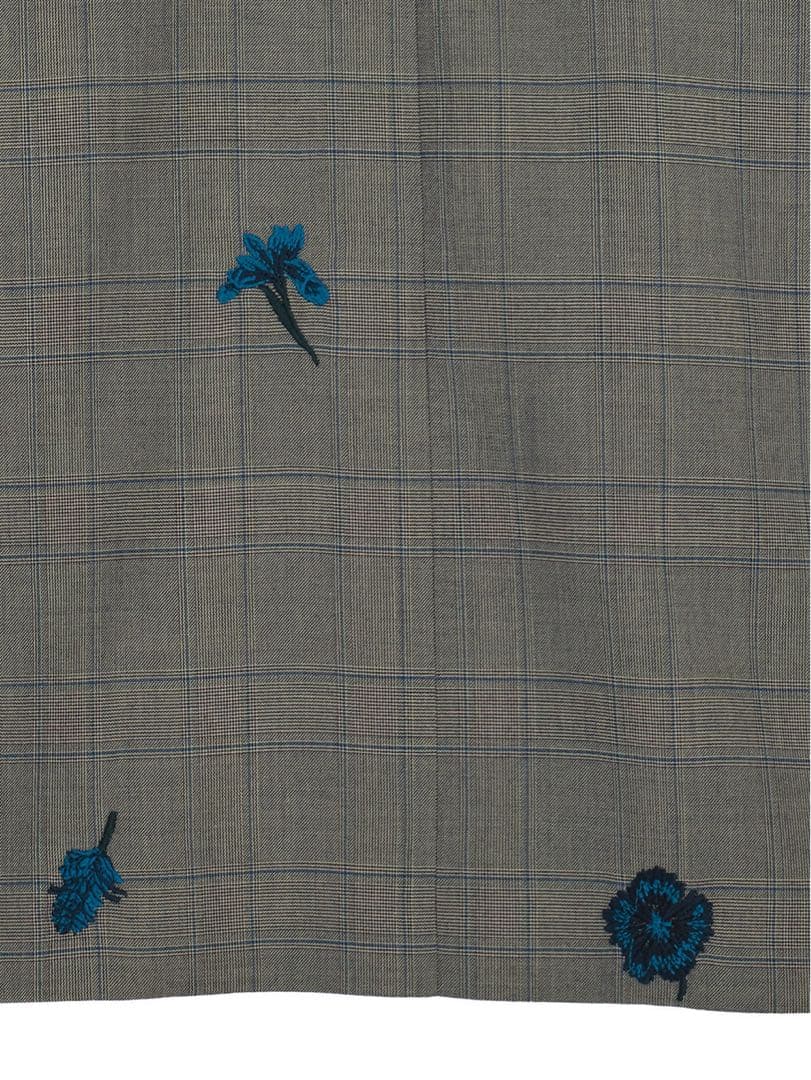 ジャケット・アウター Ameri CHECK FLOWER PAPA JACKET