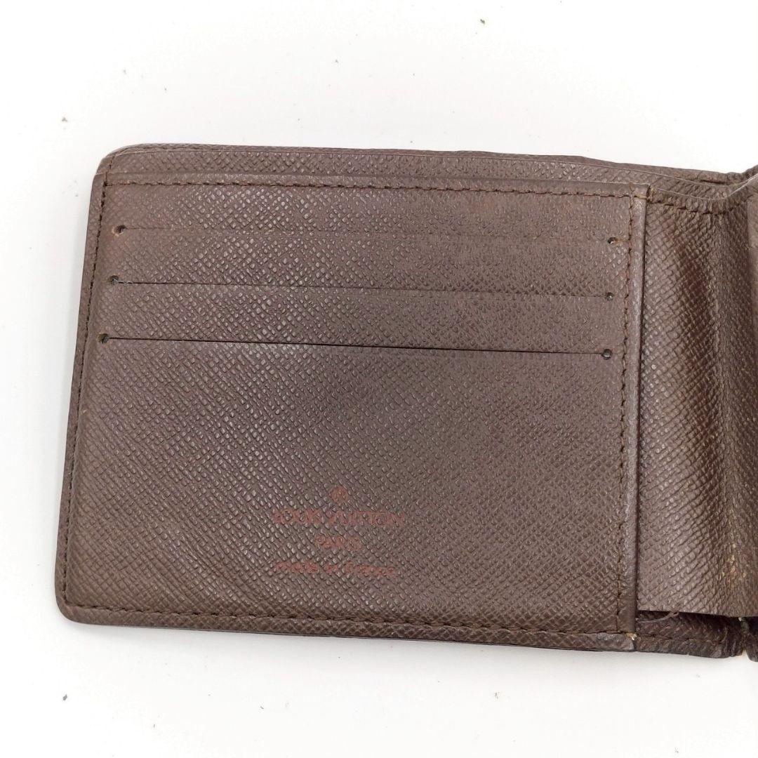 764 LOUIS VUITTON ダミエ エベヌ ポルトフォイユ