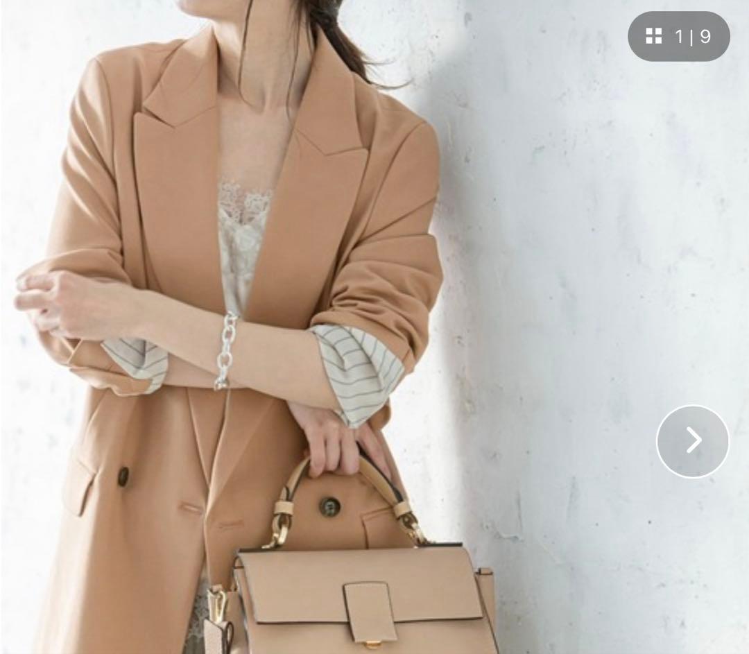 【美品】完売品✨️ノーブル ナローピークドジャケット ゆったり
