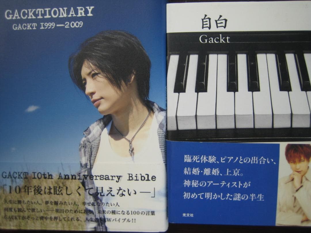 Gackt　　パンフレット写真集エッセイ・・まとめて