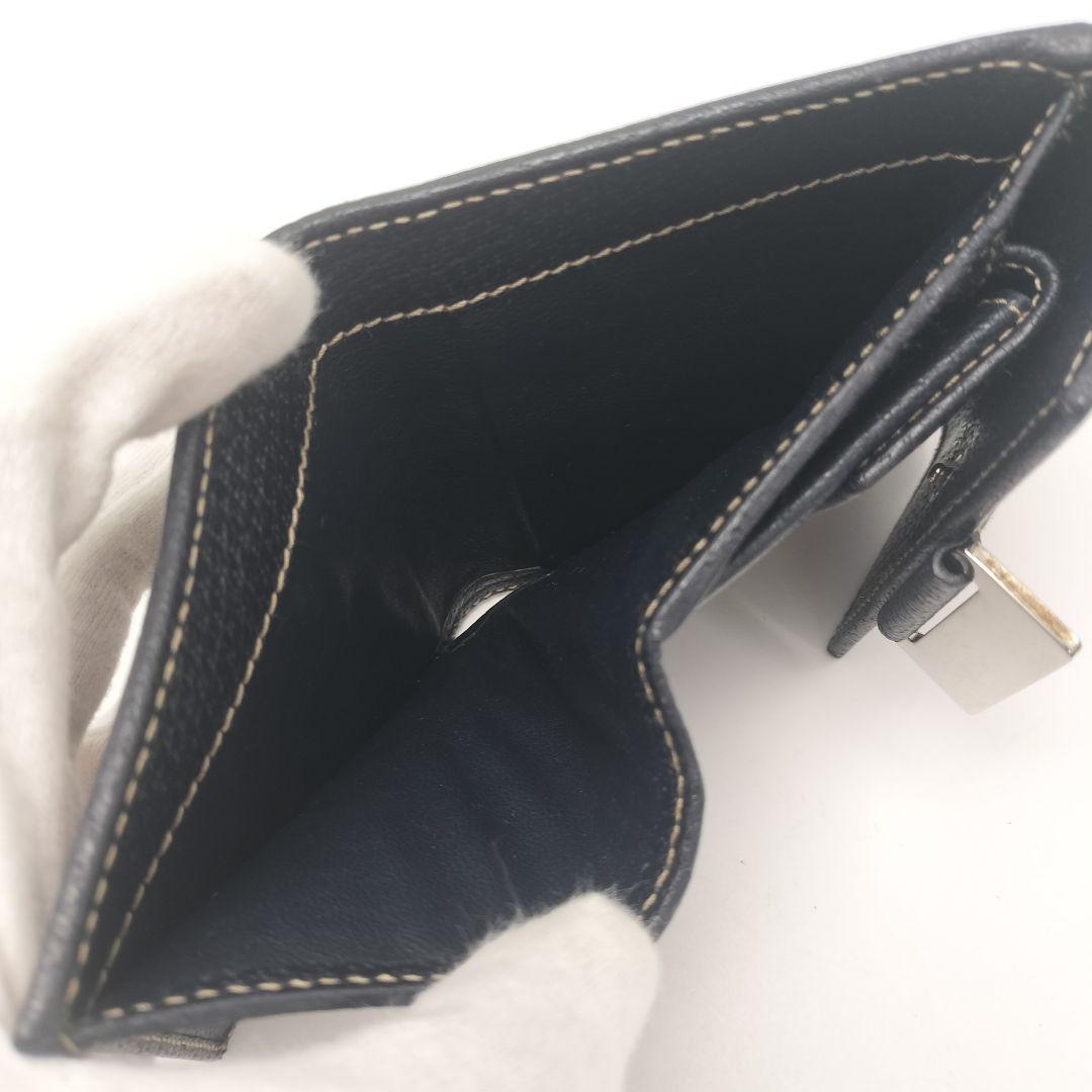 未使用に近い✨グッチ　折り財布　シェリーライン