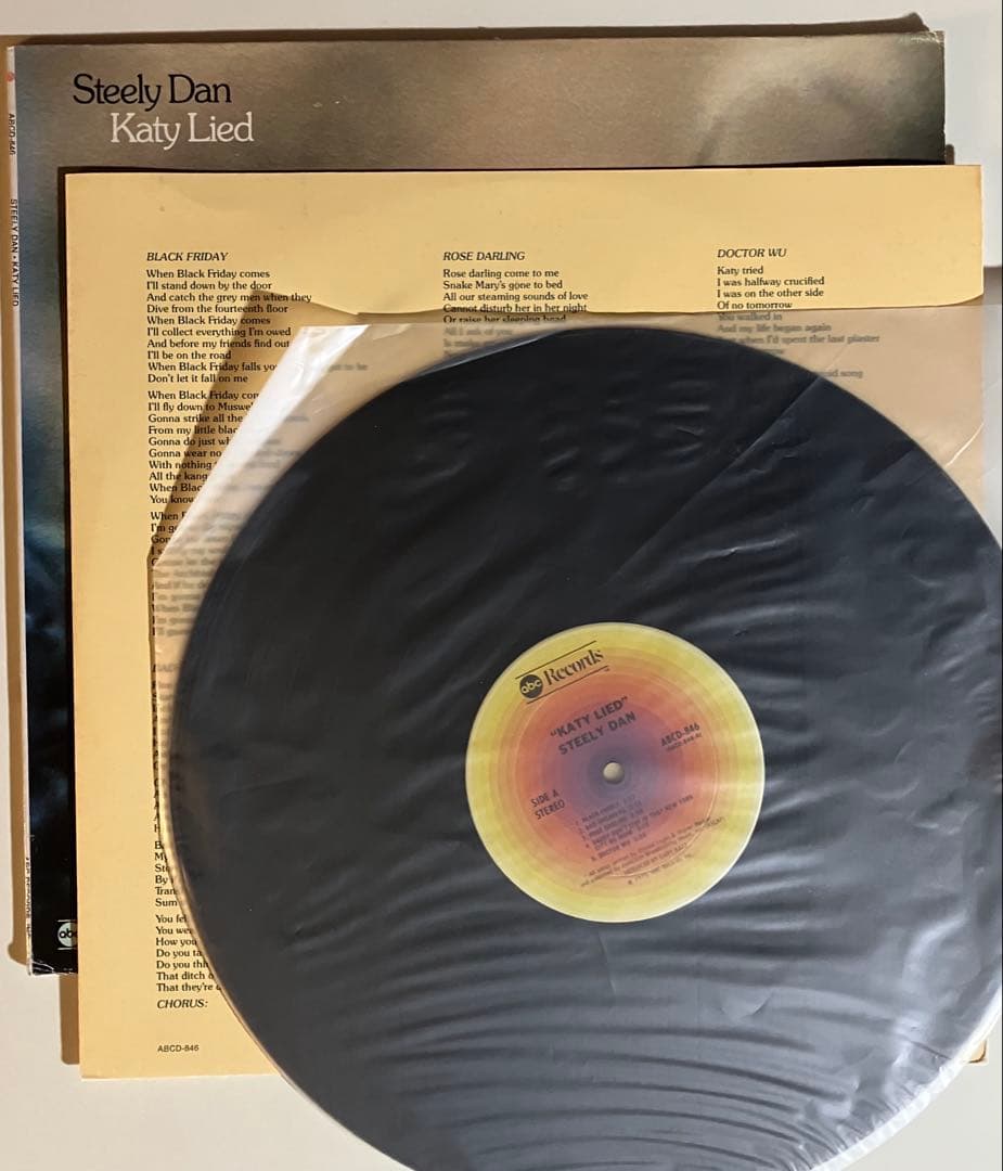 US盤 Steely Dan / Katy Lied 初期盤 コーティングカバー