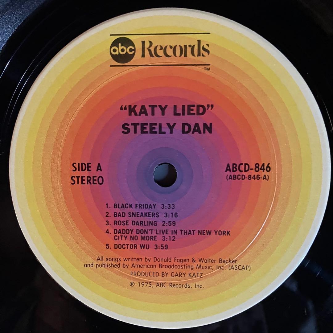 US盤 Steely Dan / Katy Lied 初期盤 コーティングカバー
