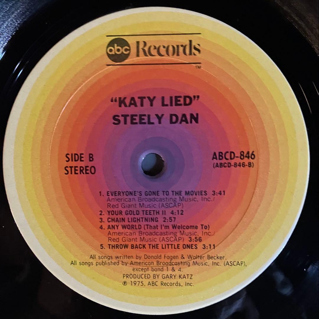 US盤 Steely Dan / Katy Lied 初期盤 コーティングカバー