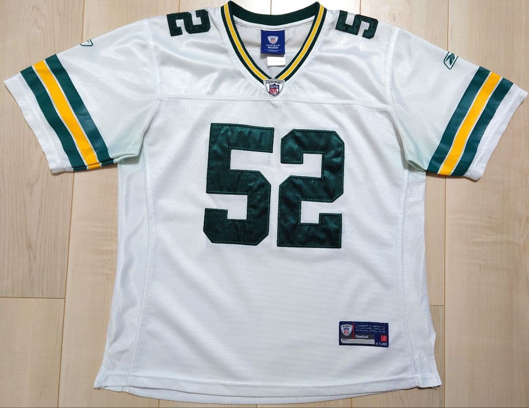 NFL パッカーズ クレイ・マシューズ Reebok リミテッドジャージ【LG】