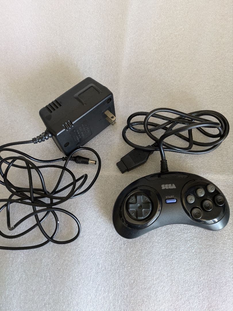 SEGA メガドライブ本体　16BIT　説明書、箱付き　ジャンク