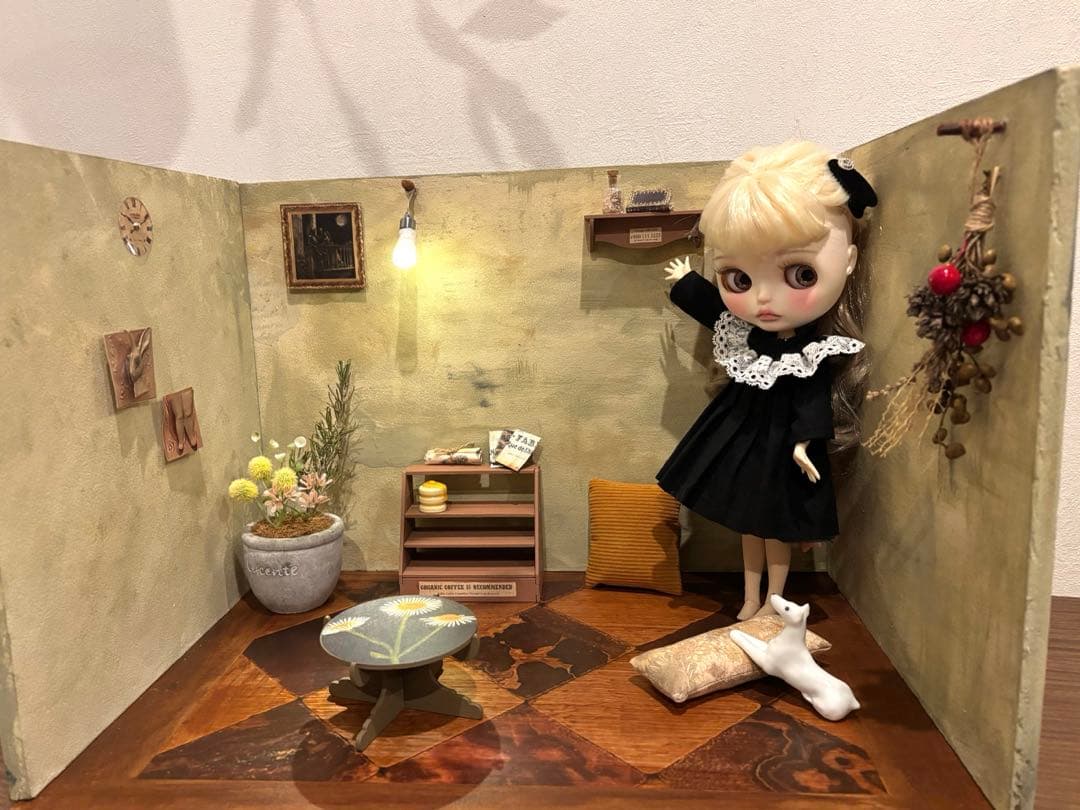 H*o様 背景ボード　家具　ブライス　リカちゃん　アイシードール1/6サイズ