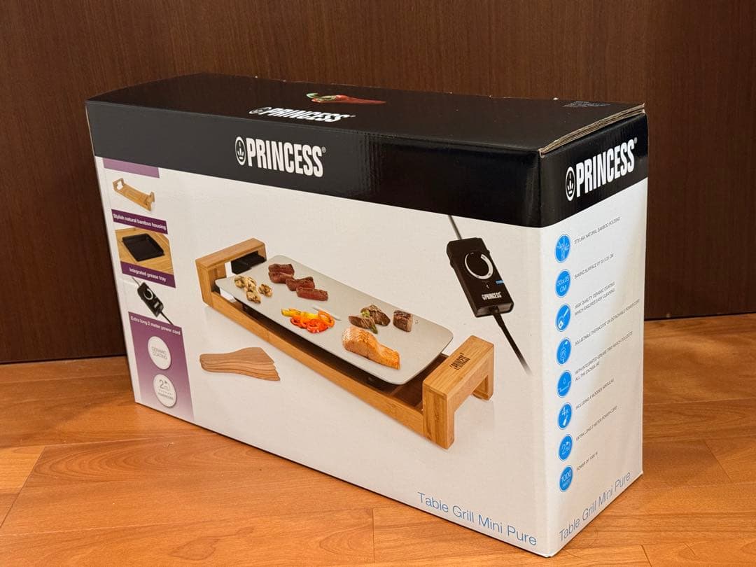 新品PRINCESS Table Grill Mini Pure テーブルグリル