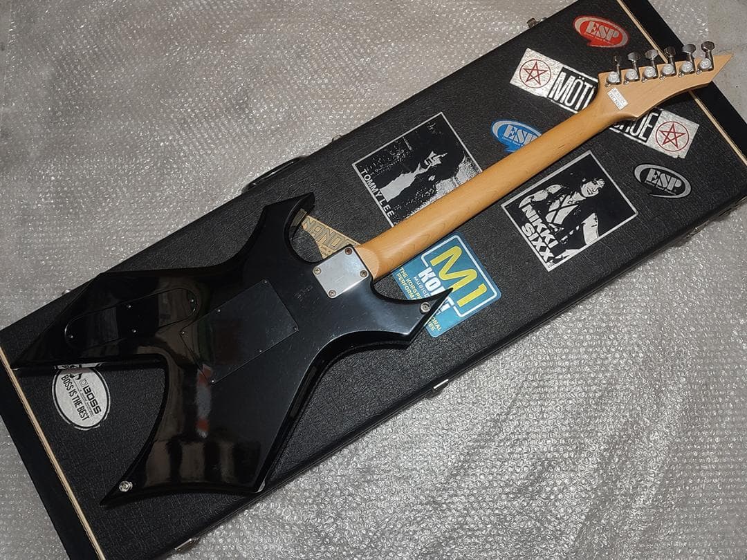 B.C. RICH Warlock エレキギター 86年 日本製 ハードケース付