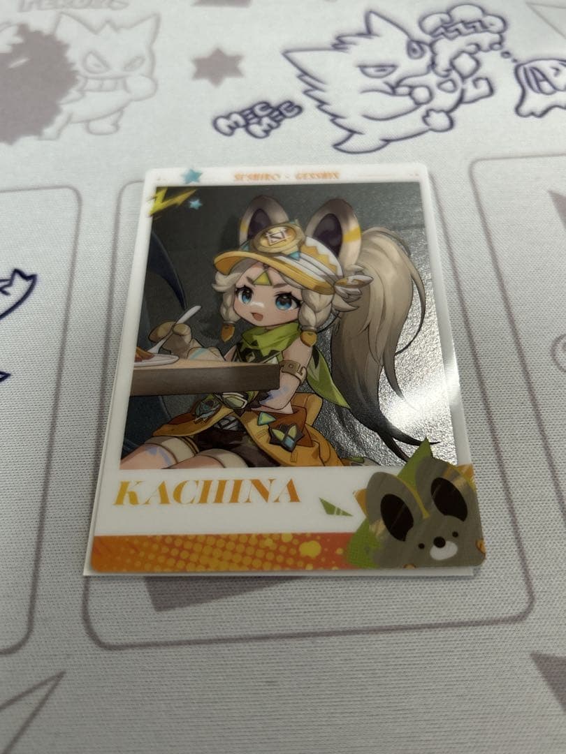 原神 スシロー フィギュア 4種コンプ＋メタリックカード（カチーナ、オロルン）