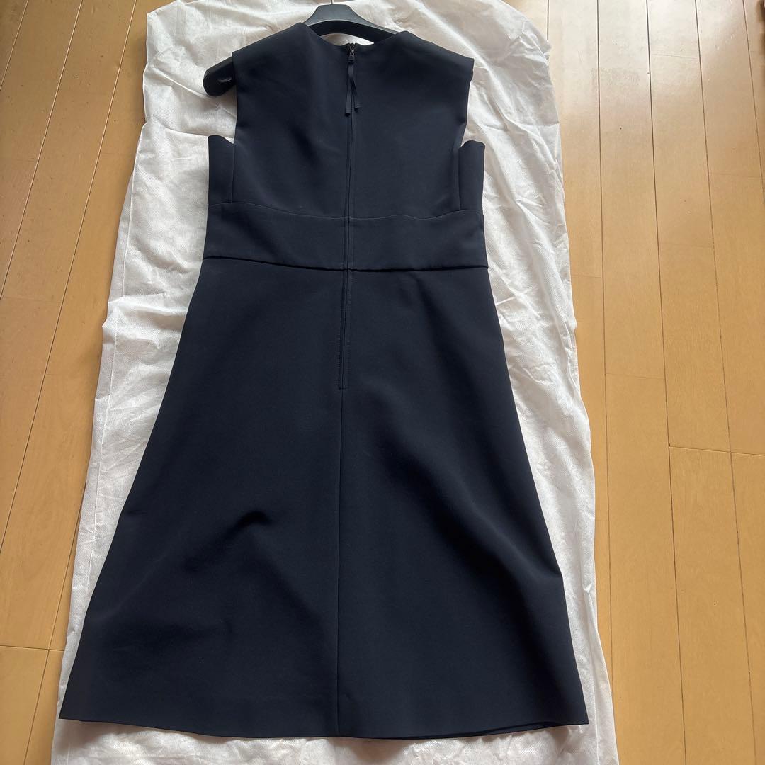 ♡フォクシーパレットワンピース♡ 38 ネイビー　美品