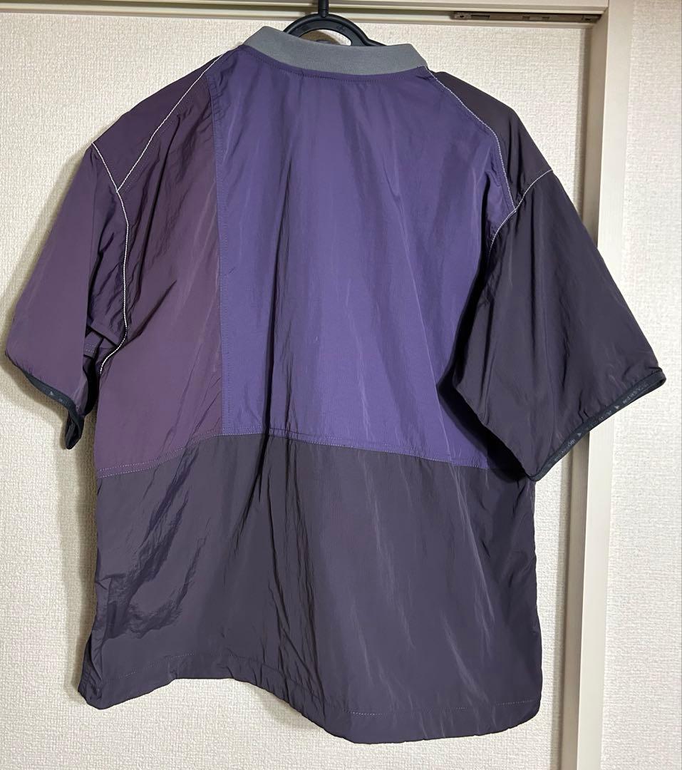 トップス GRAMICCI X and wander PATCHWORK WIND TEE