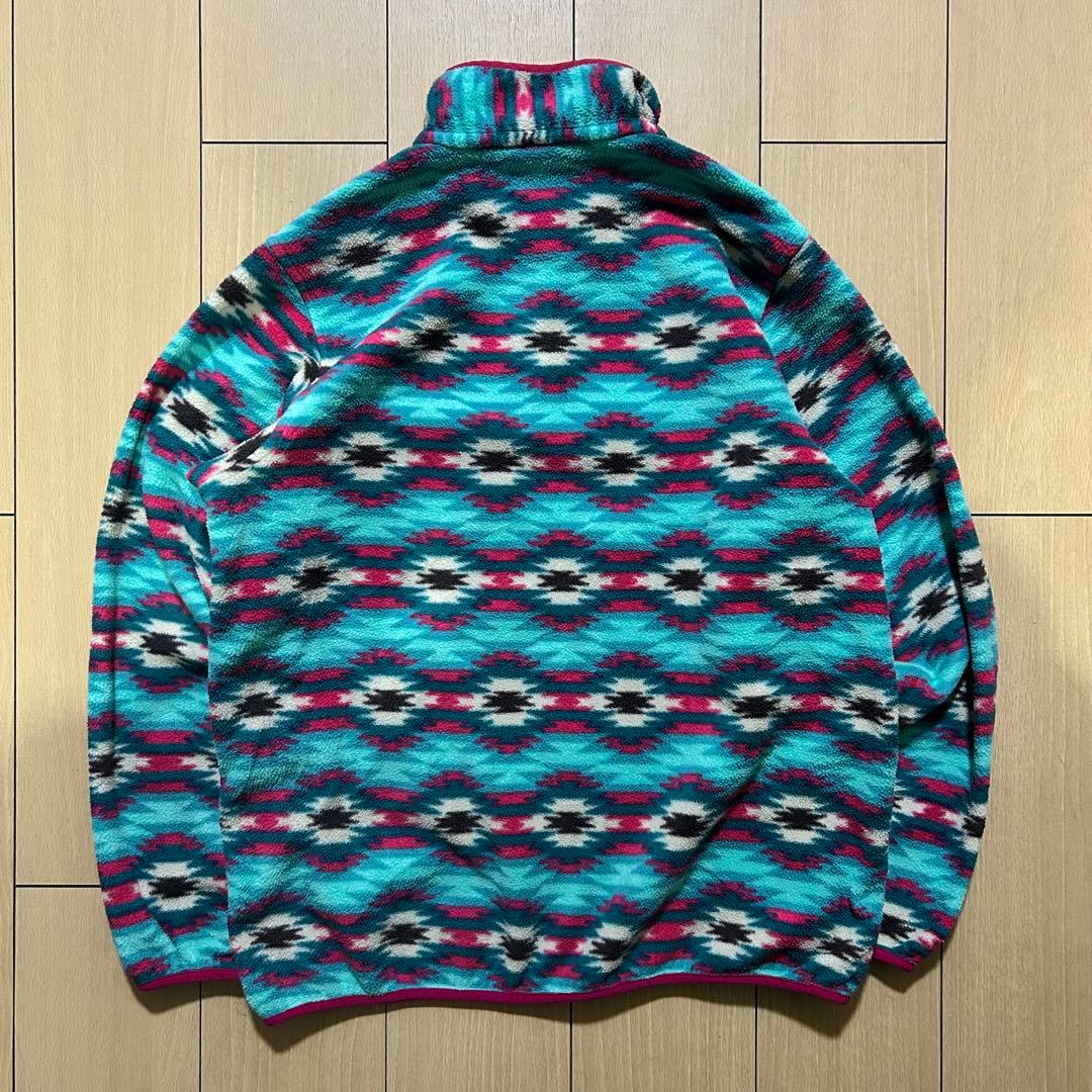 【used】2015年製 patagonia スナップT ネイティブ柄