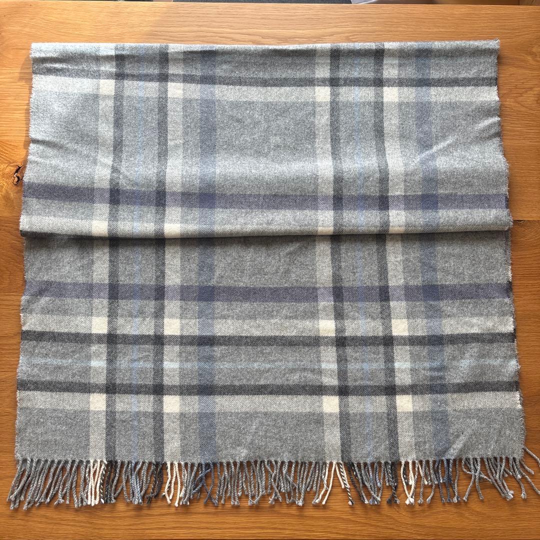 Johnstons of Elgin ウールストール グレー系