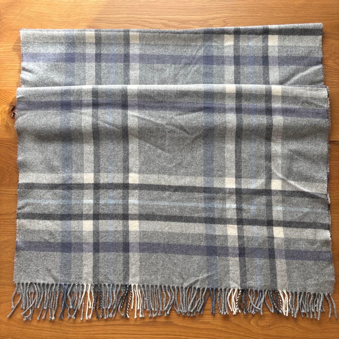 Johnstons of Elgin ウールストール グレー系