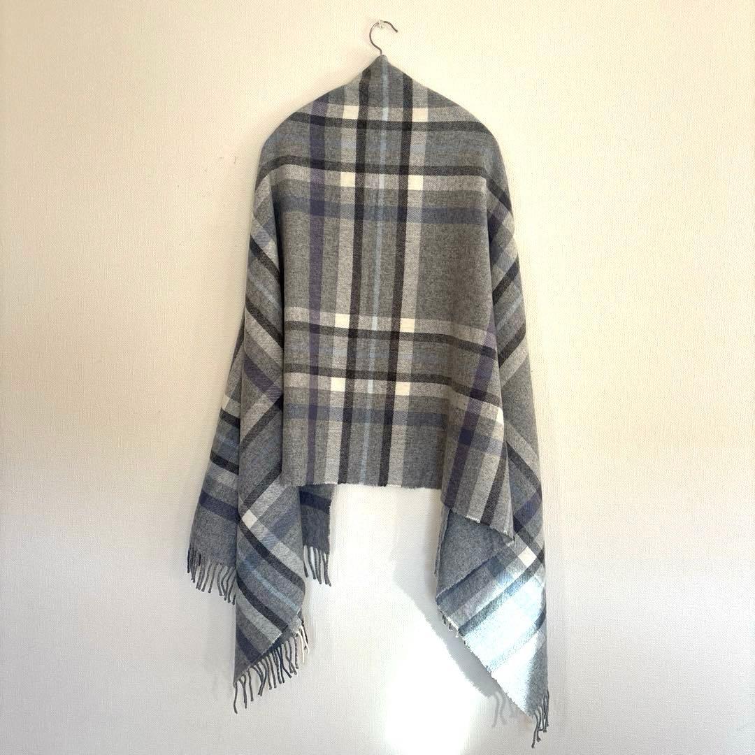 Johnstons of Elgin ウールストール グレー系