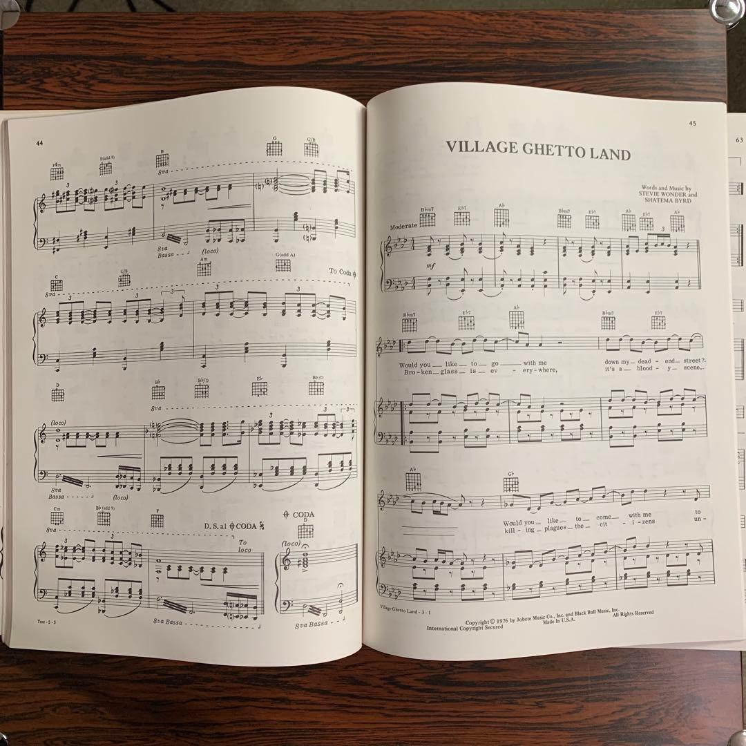 Stevie Wonder Complete Volume 1~3 セット 楽譜