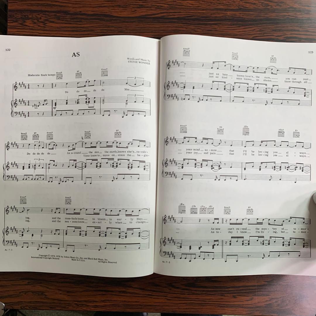 Stevie Wonder Complete Volume 1~3 セット 楽譜
