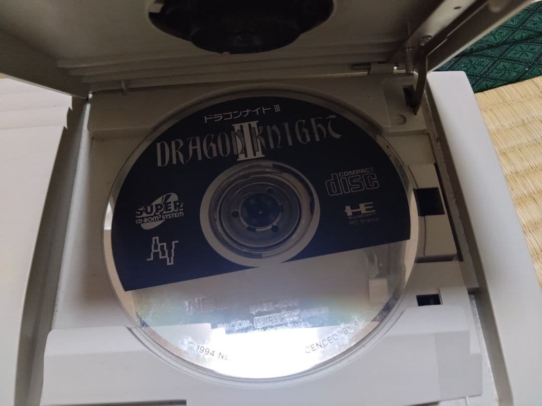 PCエンジン　DUO-R /CDROM²　本体、コントローラー