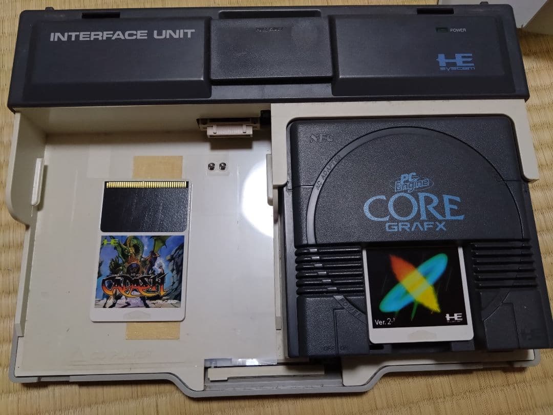PCエンジン　DUO-R /CDROM²　本体、コントローラー
