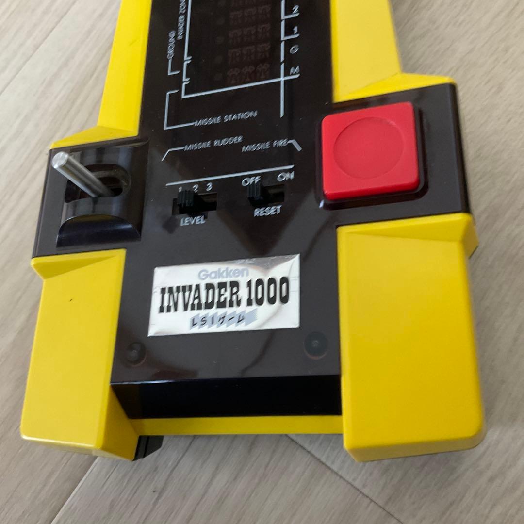 学研　INVADER 1000 ゲーム機　動作確認済