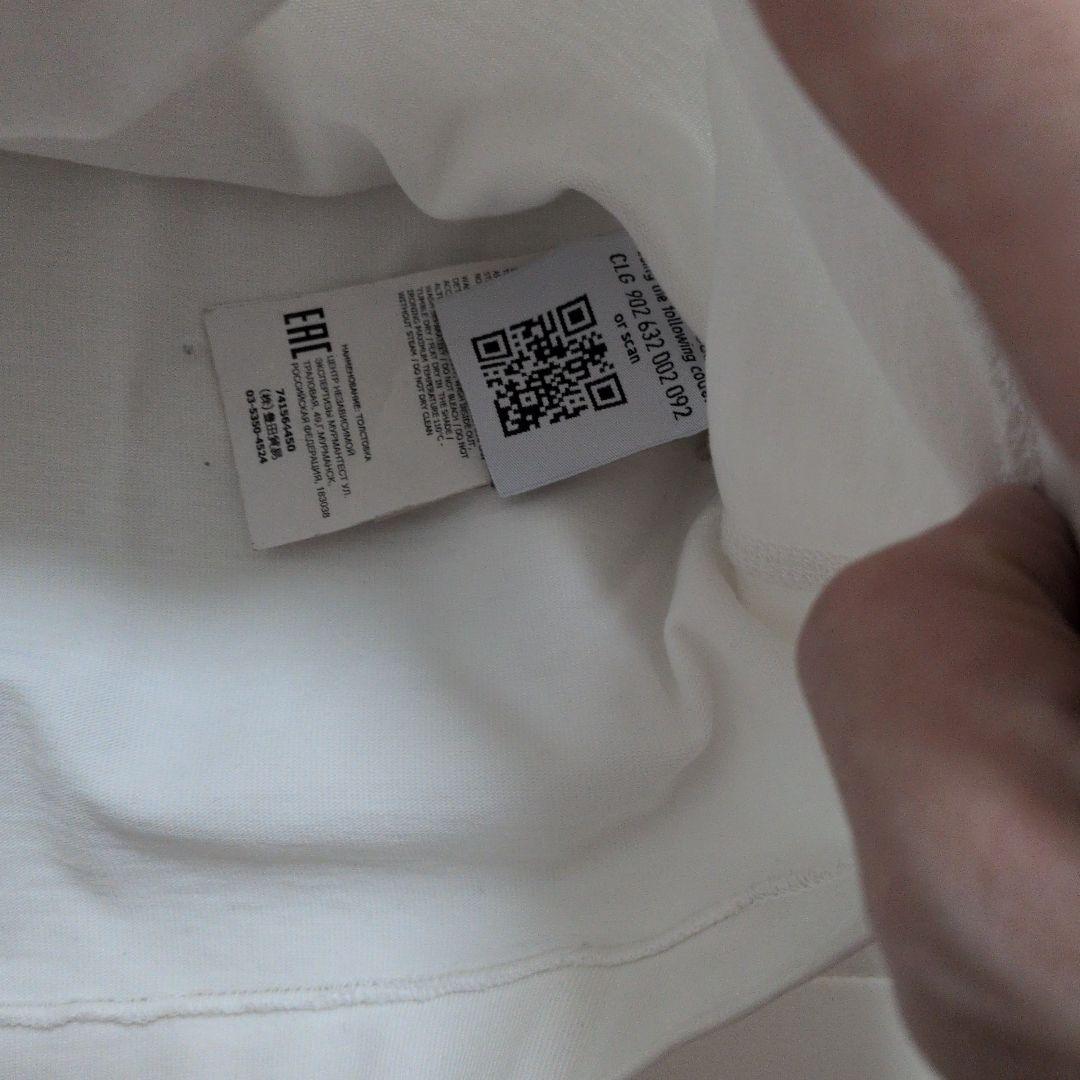 STONE  ホワイト 長袖Tシャツ 741503778730