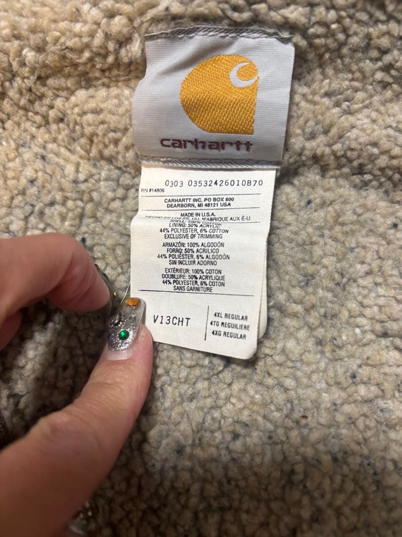 Carhartt ブラウン ベスト　最終価格今週のみ